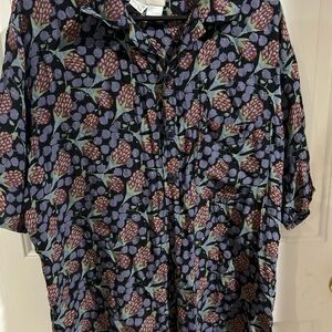 Flax Multicolor Floral Blouse